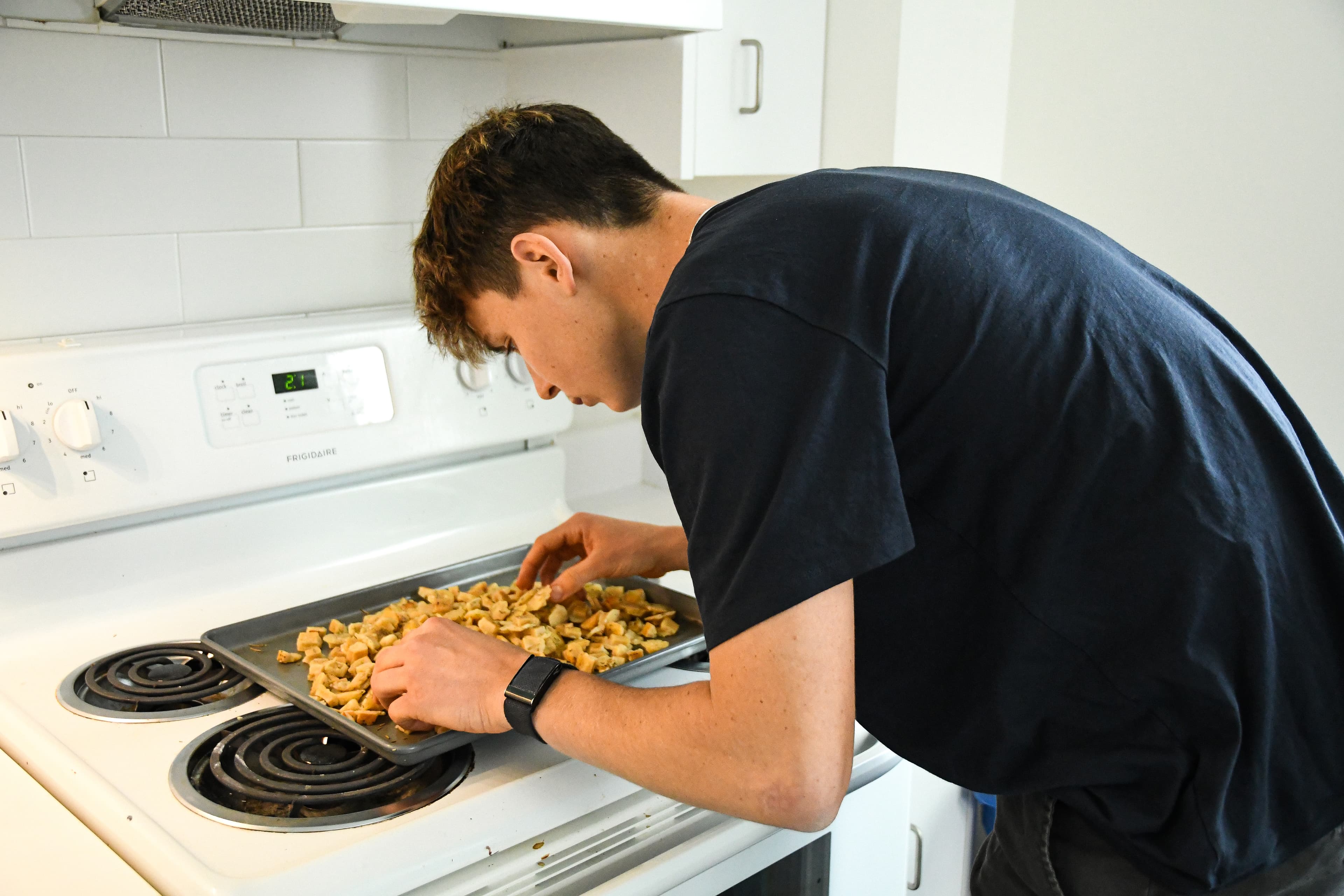 Matteo Caloia in action