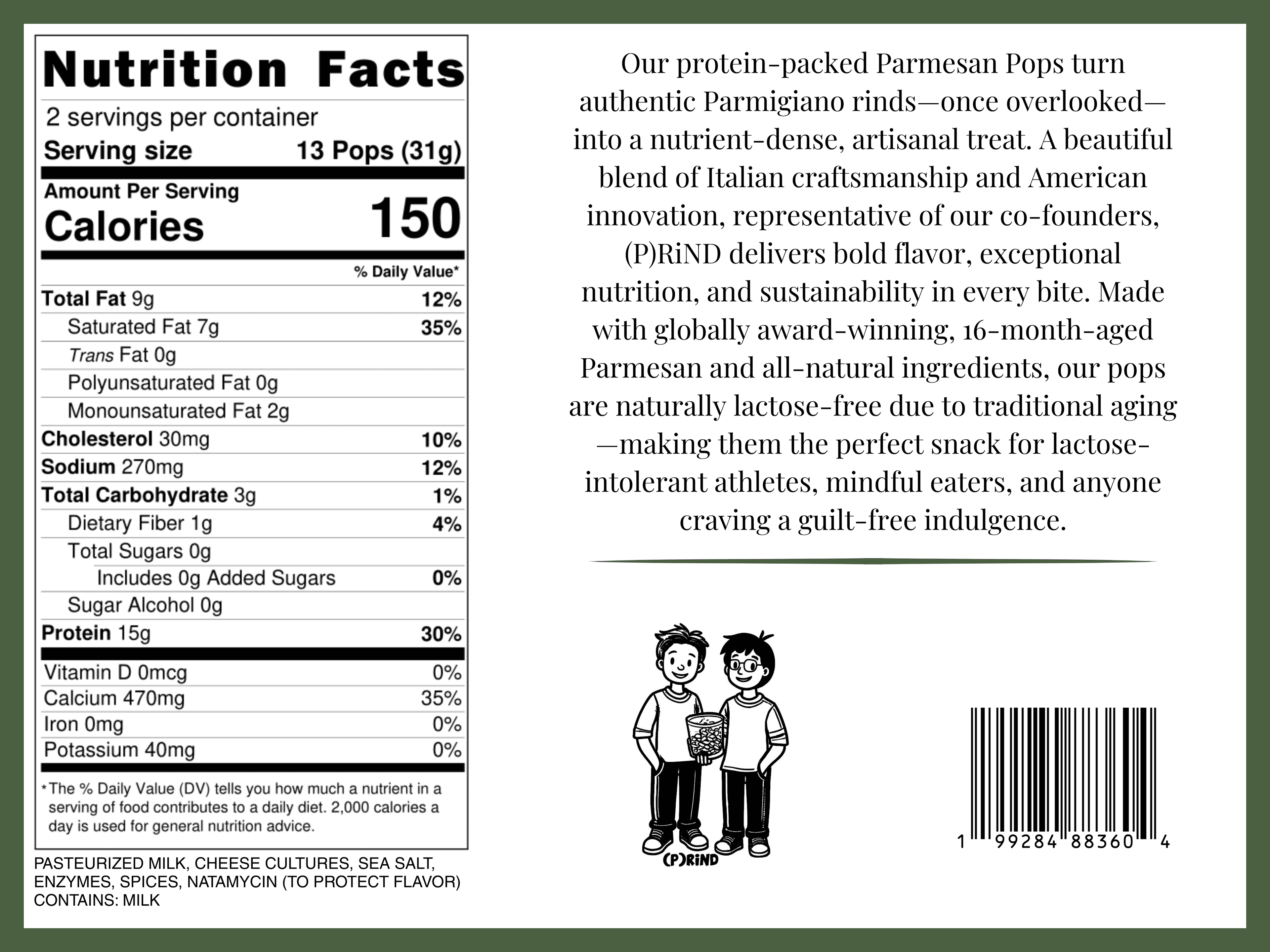 Parmesan Pops 4 Bag Variety Pack 2