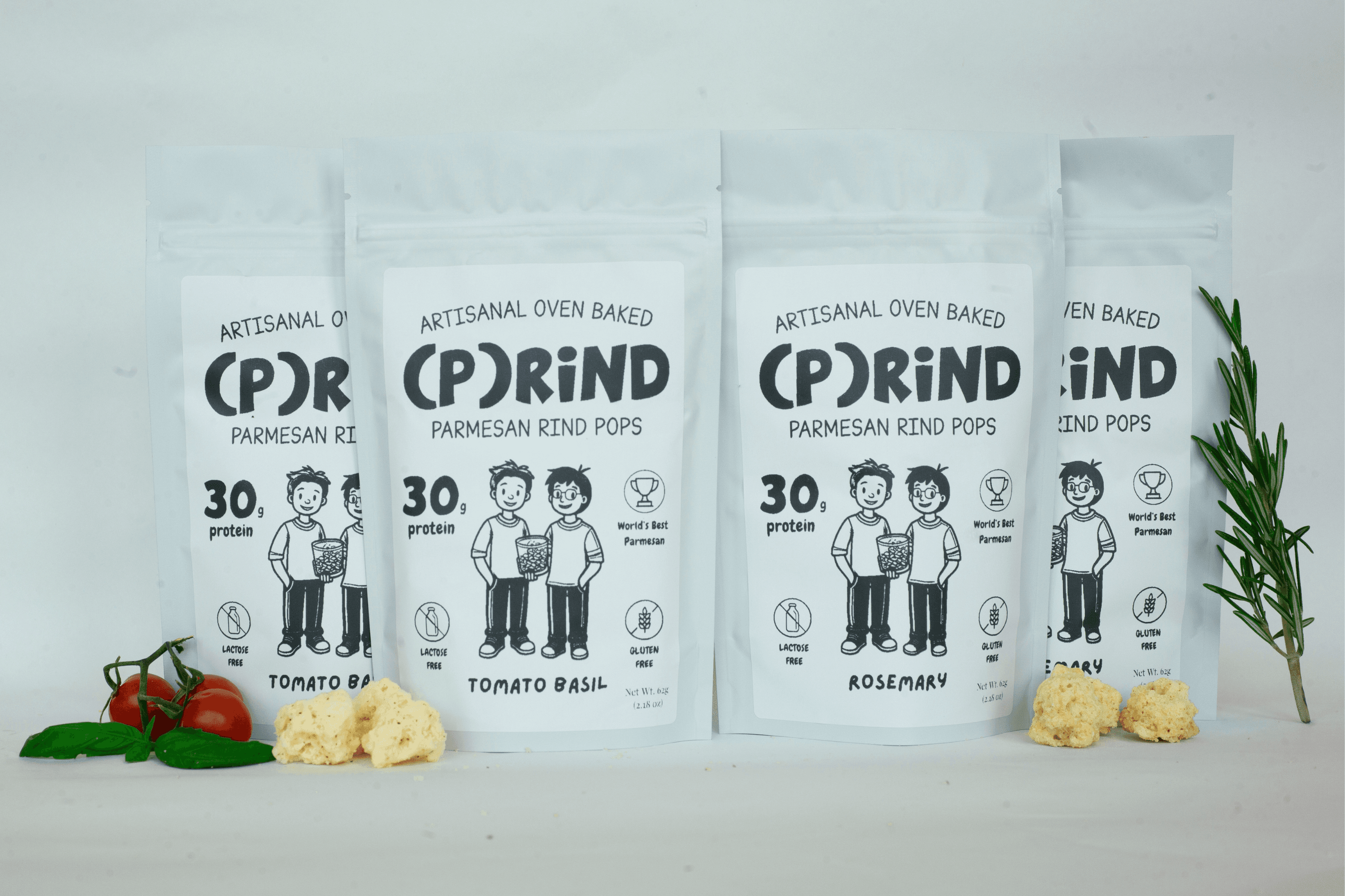 Parmesan Pops 4 Bag Variety Pack 1