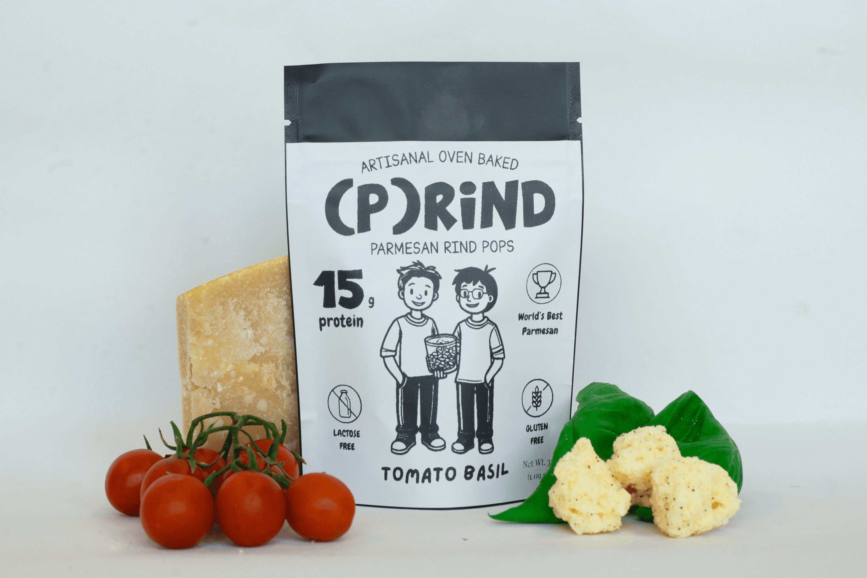 Tomato Basil Parmesan Pops Single Serve 1